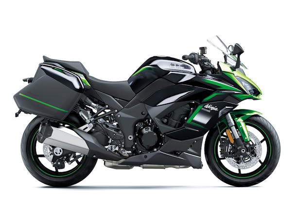 Kawasaki Ninja 1000SX (SE) in Emerald Blazed Green with Metallic Diablo Black and Metallic Flat Spark Black colour