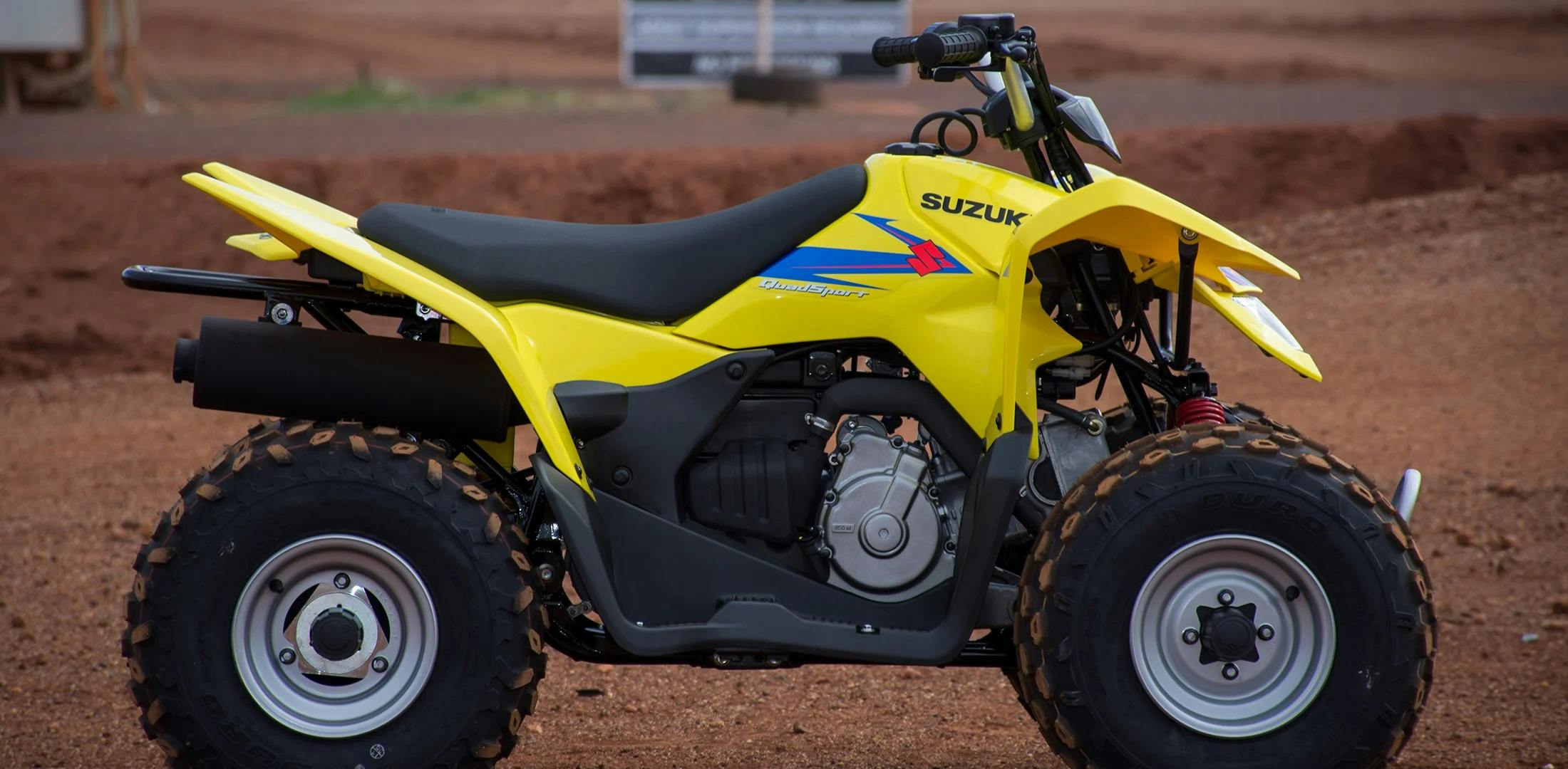 Suzuki QuadSport Z90 in champion yellow colour