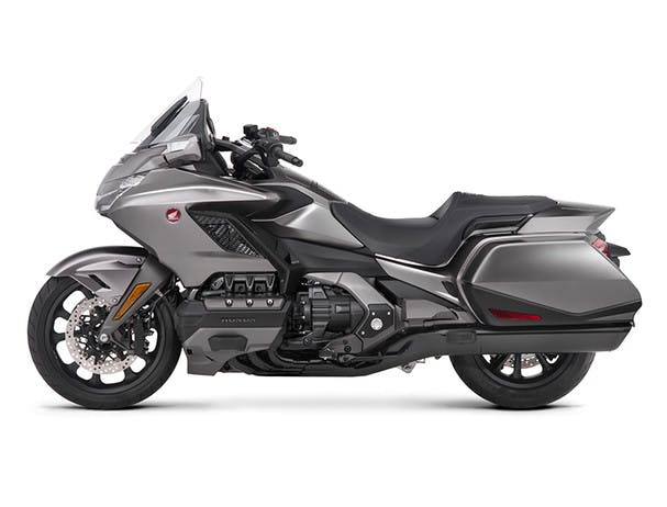 Honda 2018 Goldwing in matte majestic silver metallic colour