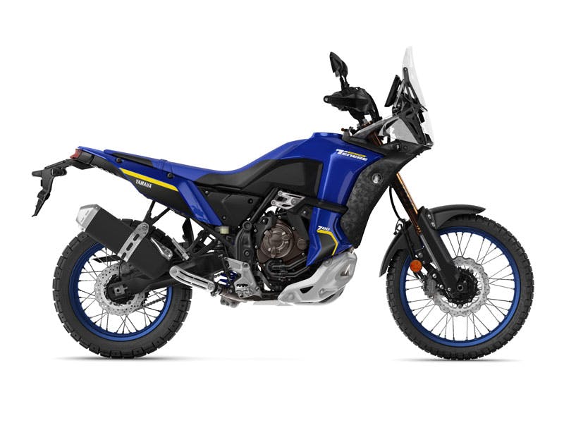 Yamaha Tenere 700 World Raid in icon blue colour