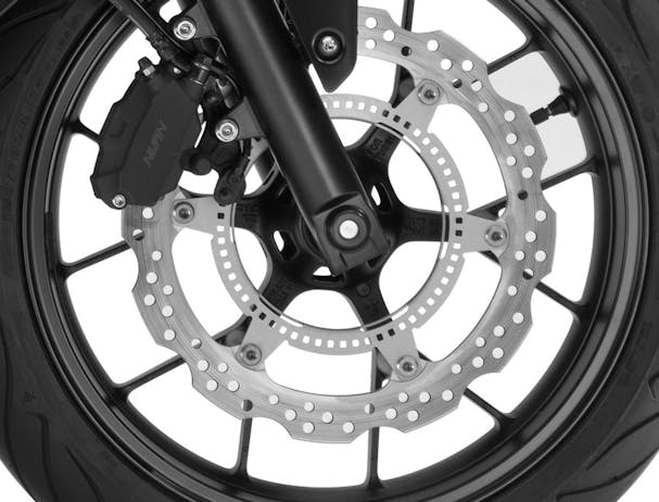 Honda CB500F disc brake