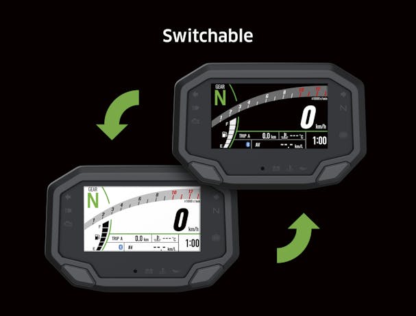 Kawasaki Z650L speedometer