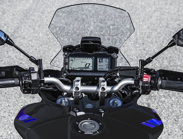 Yamaha Tracer 900 enhanced ergonomics