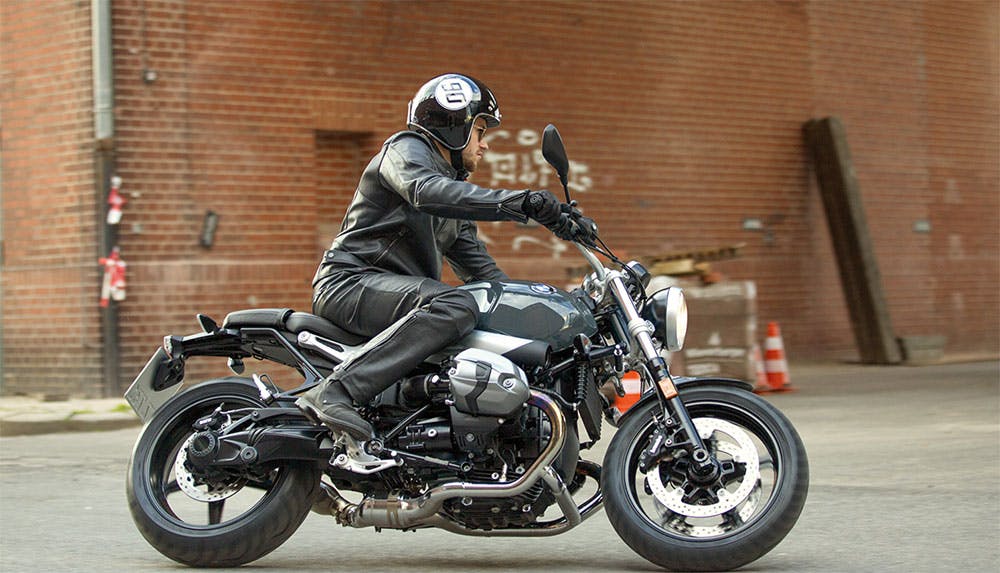 BMW R nineT Pure on the road