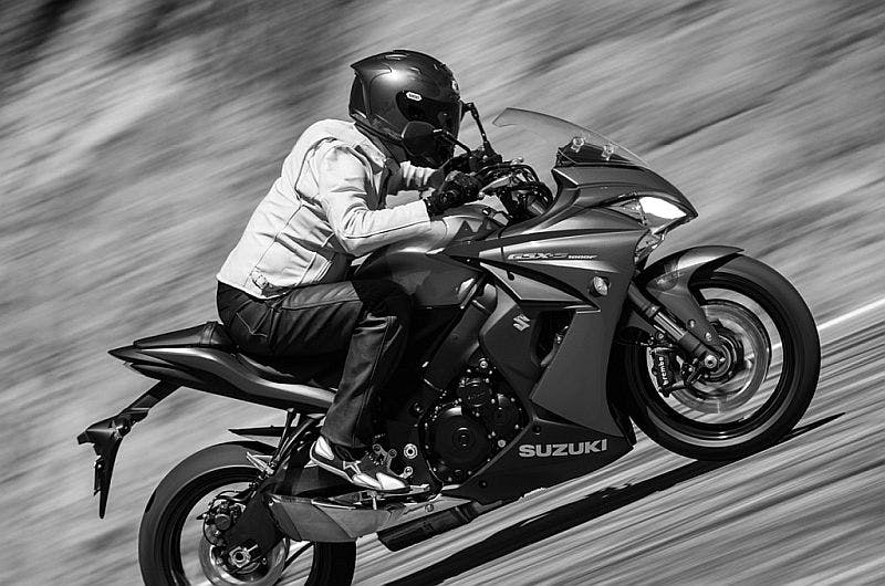 SUZUKI GSX-S1000F in metallic matte black colour