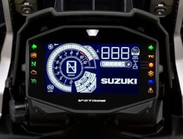 Suzuki V-Strom 1050 LCD screen