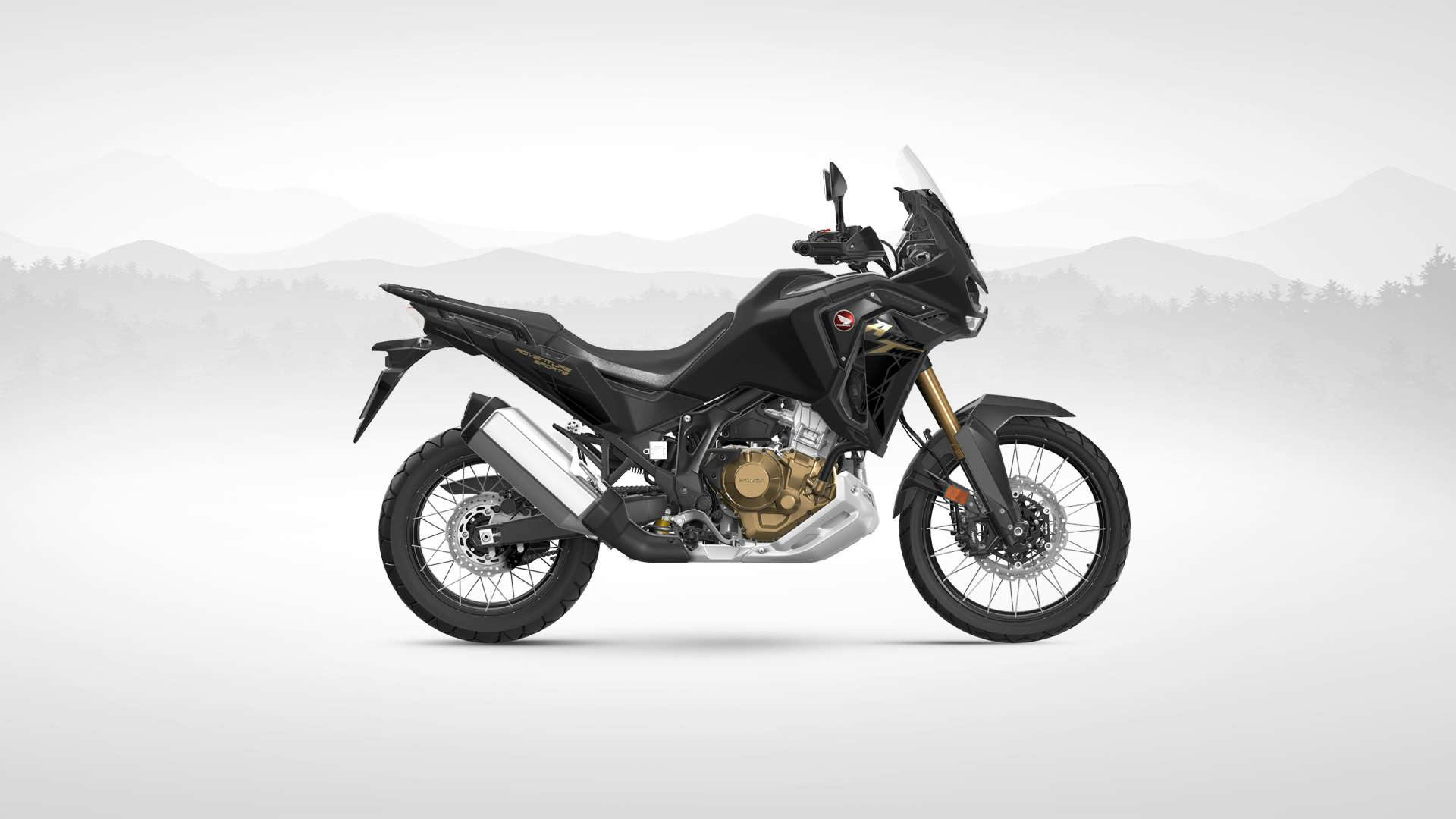 Honda Africa Twin Adventure Sports in Matte Ballistic Black colour