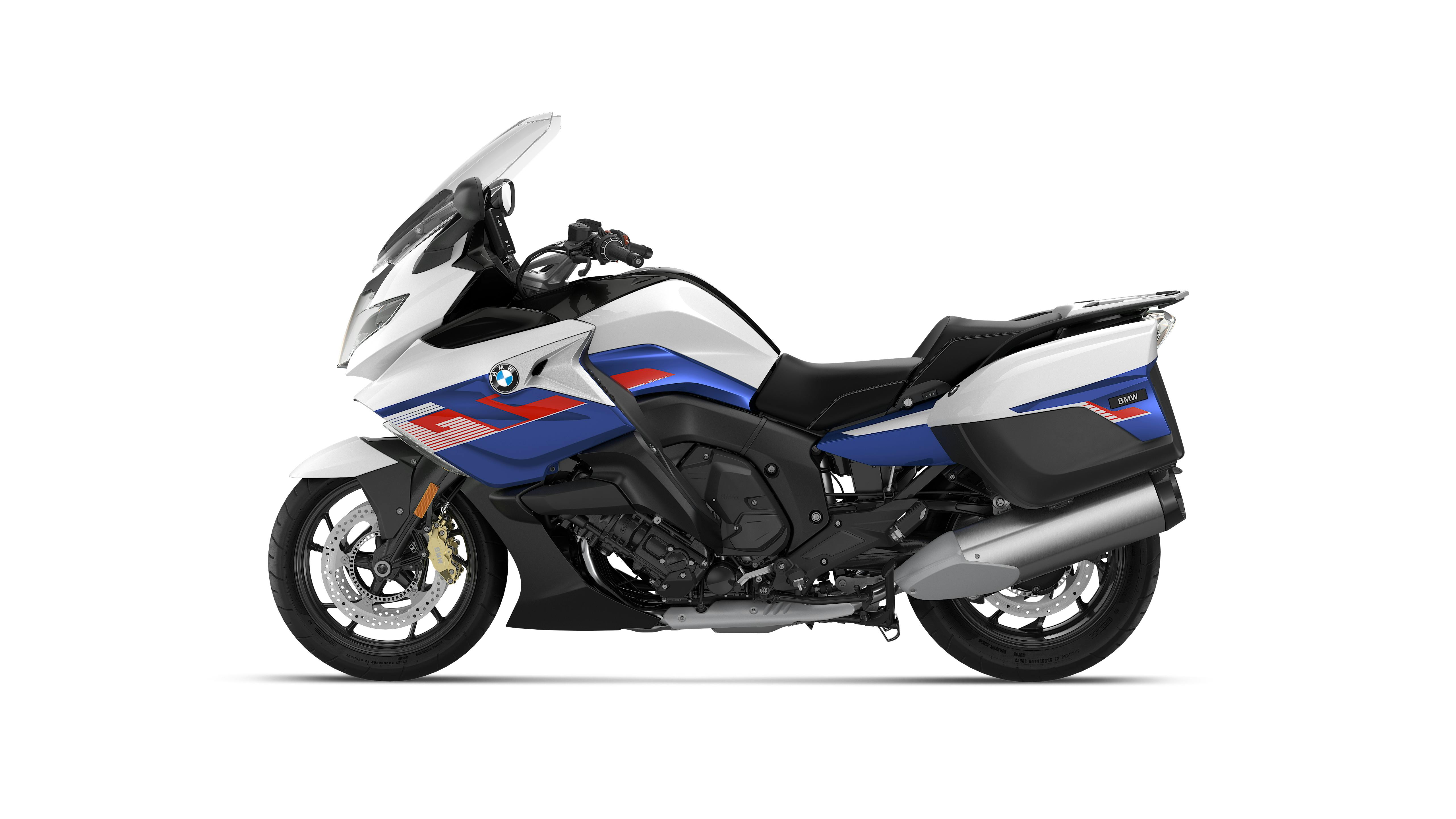 BMW K 1600 GT SPORT in Light White / Racing Blue Metallic / Racing Red colour