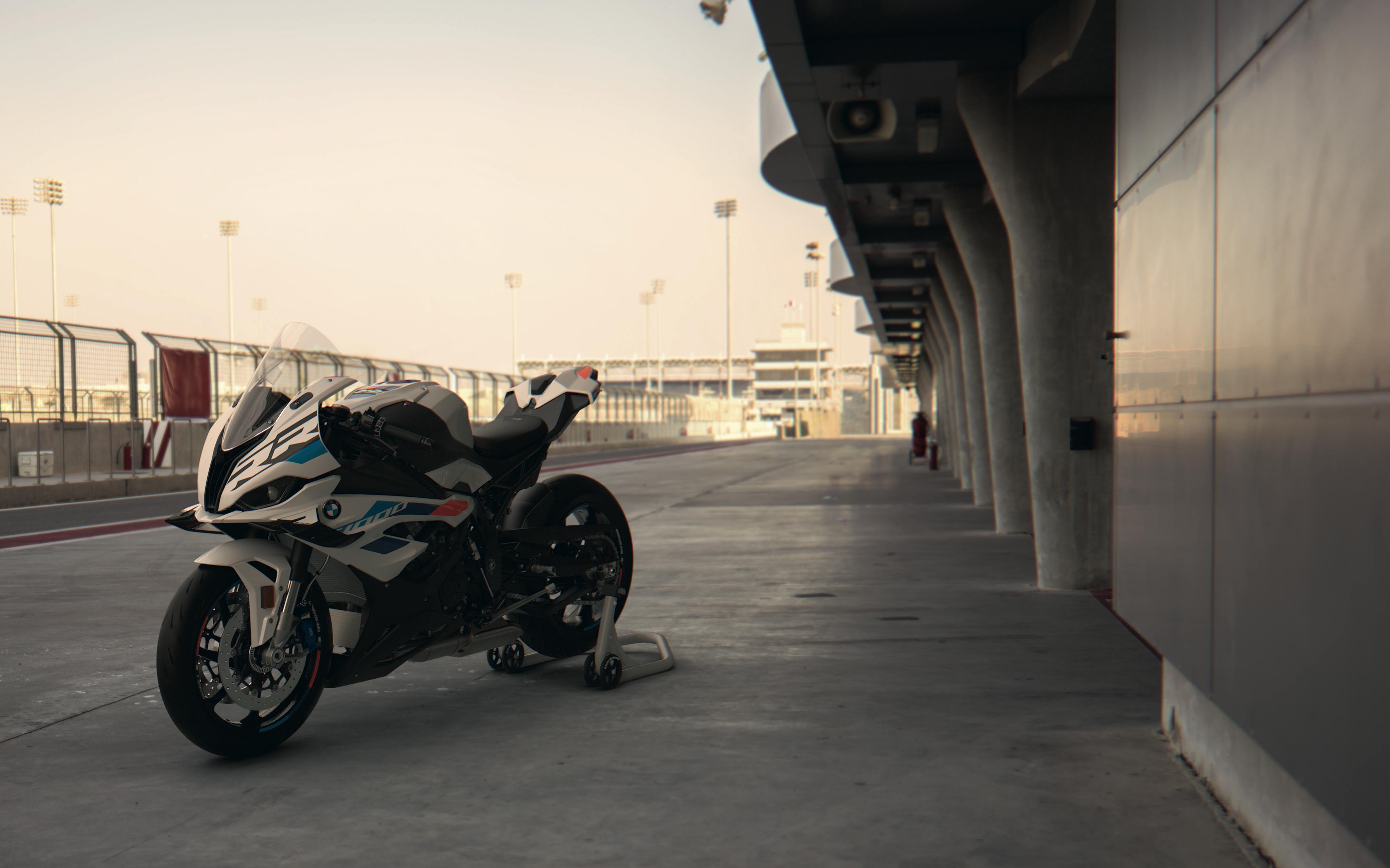 BMW S 1000 RR, parked