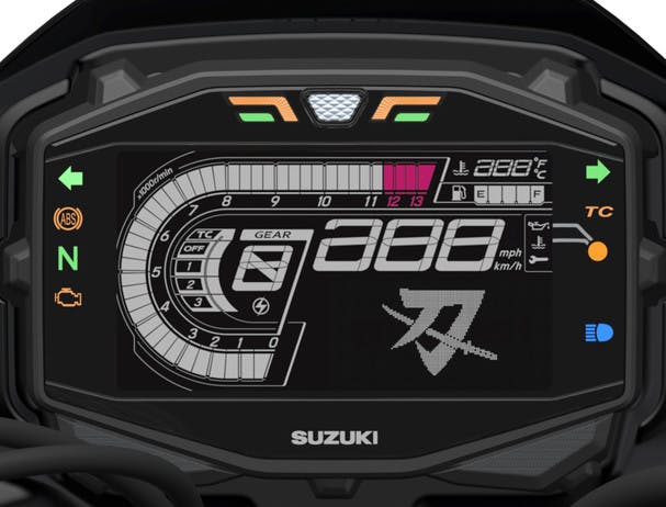 SUZUKI KATANA instrument panel