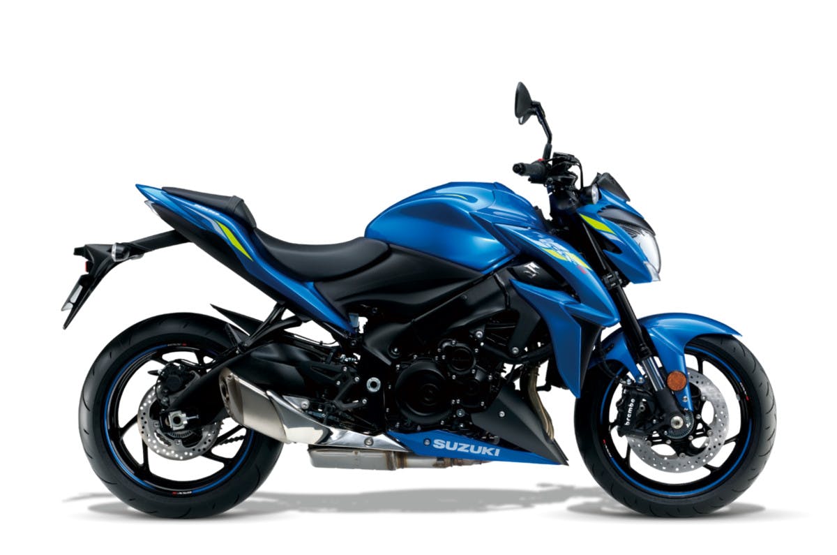 SUZUKI GSX-S1000 in metallic triton blue colour