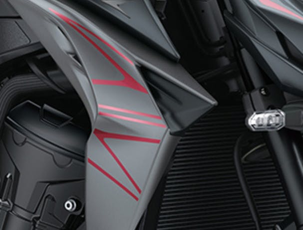 KAWASAKI Z1000 air ducts