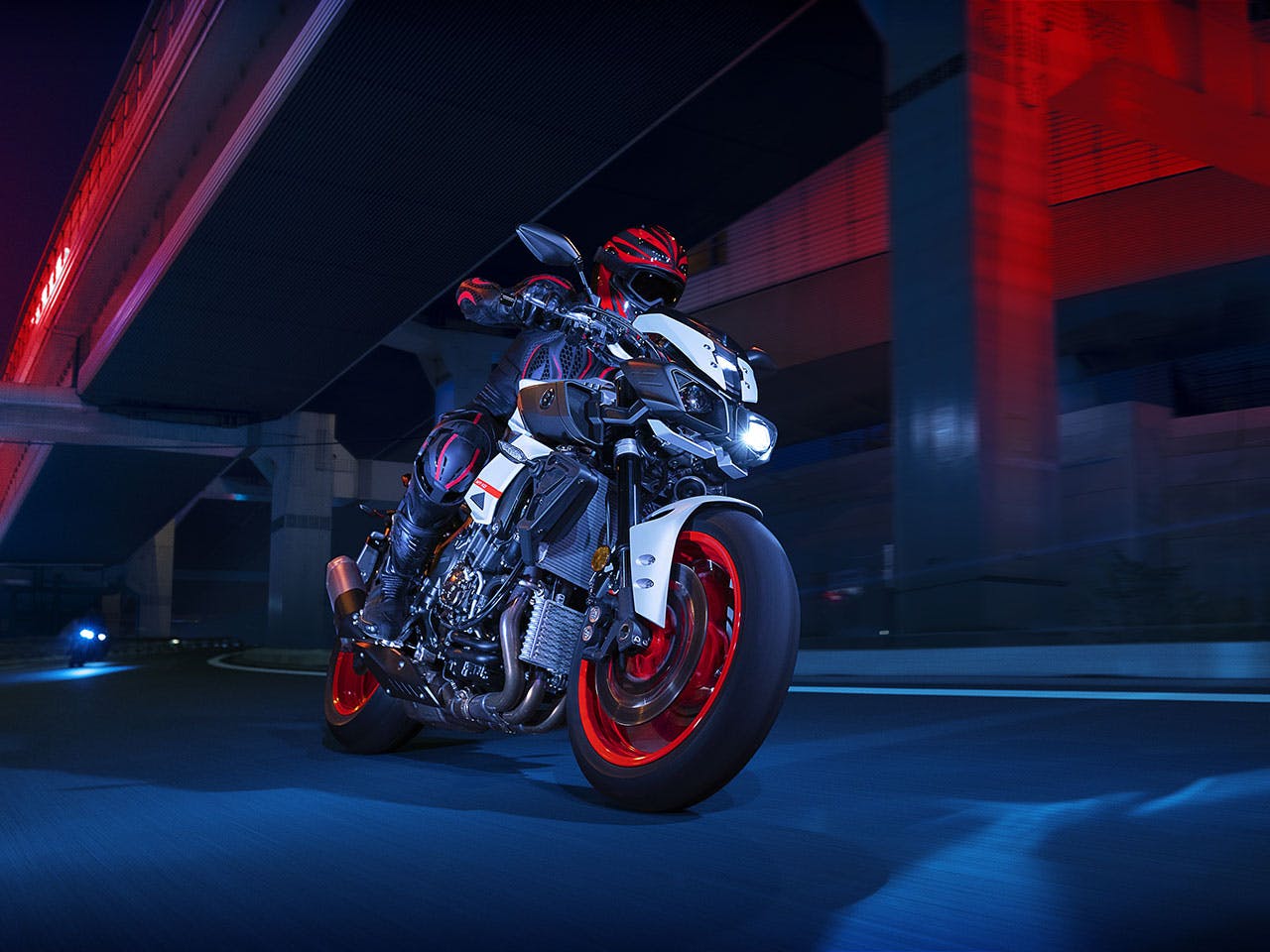 Yamaha MT-10 in Ice Fluo colour