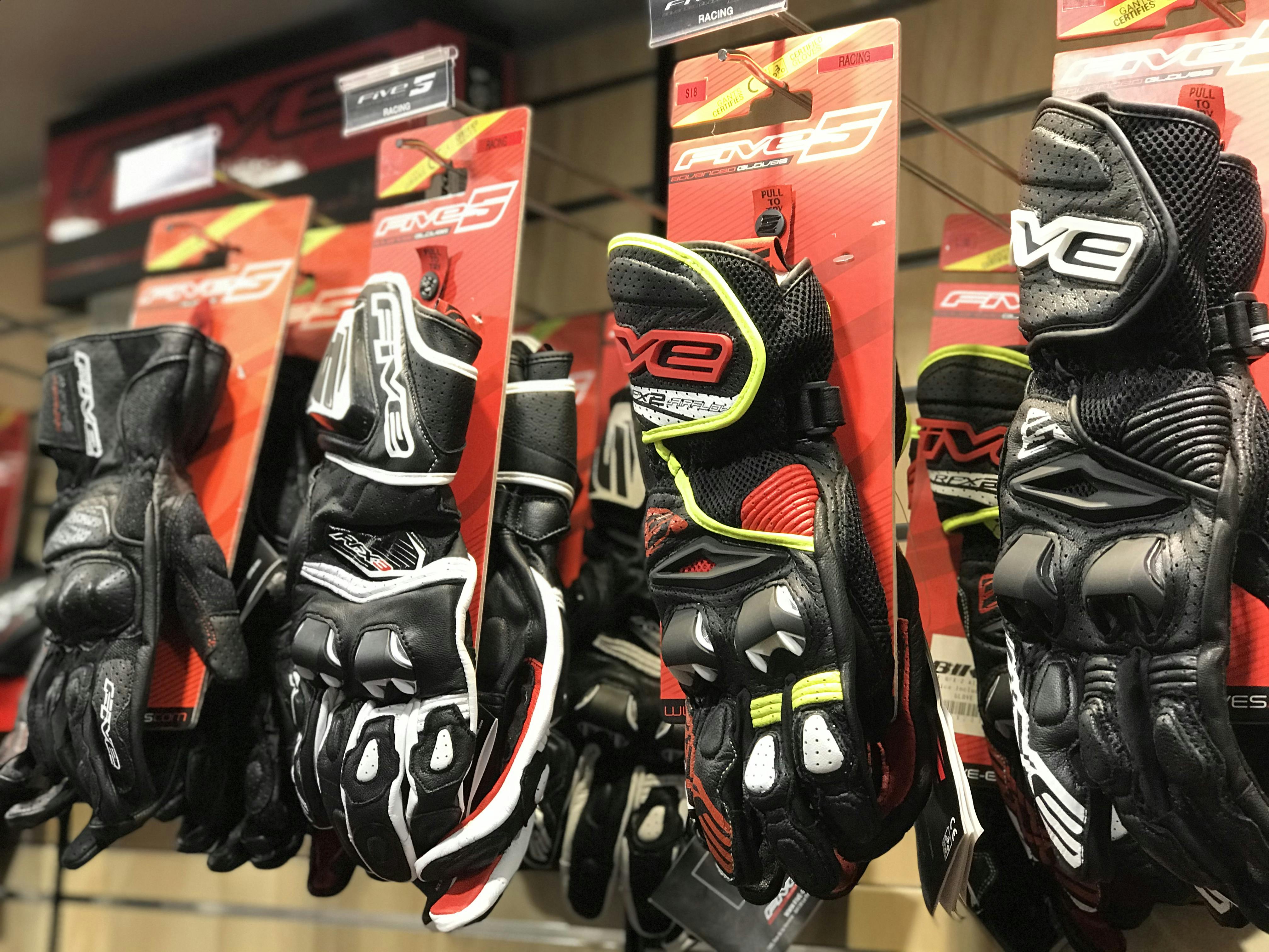 Five vented race gloves - RFX-2 Airflow in store at Bikebiz