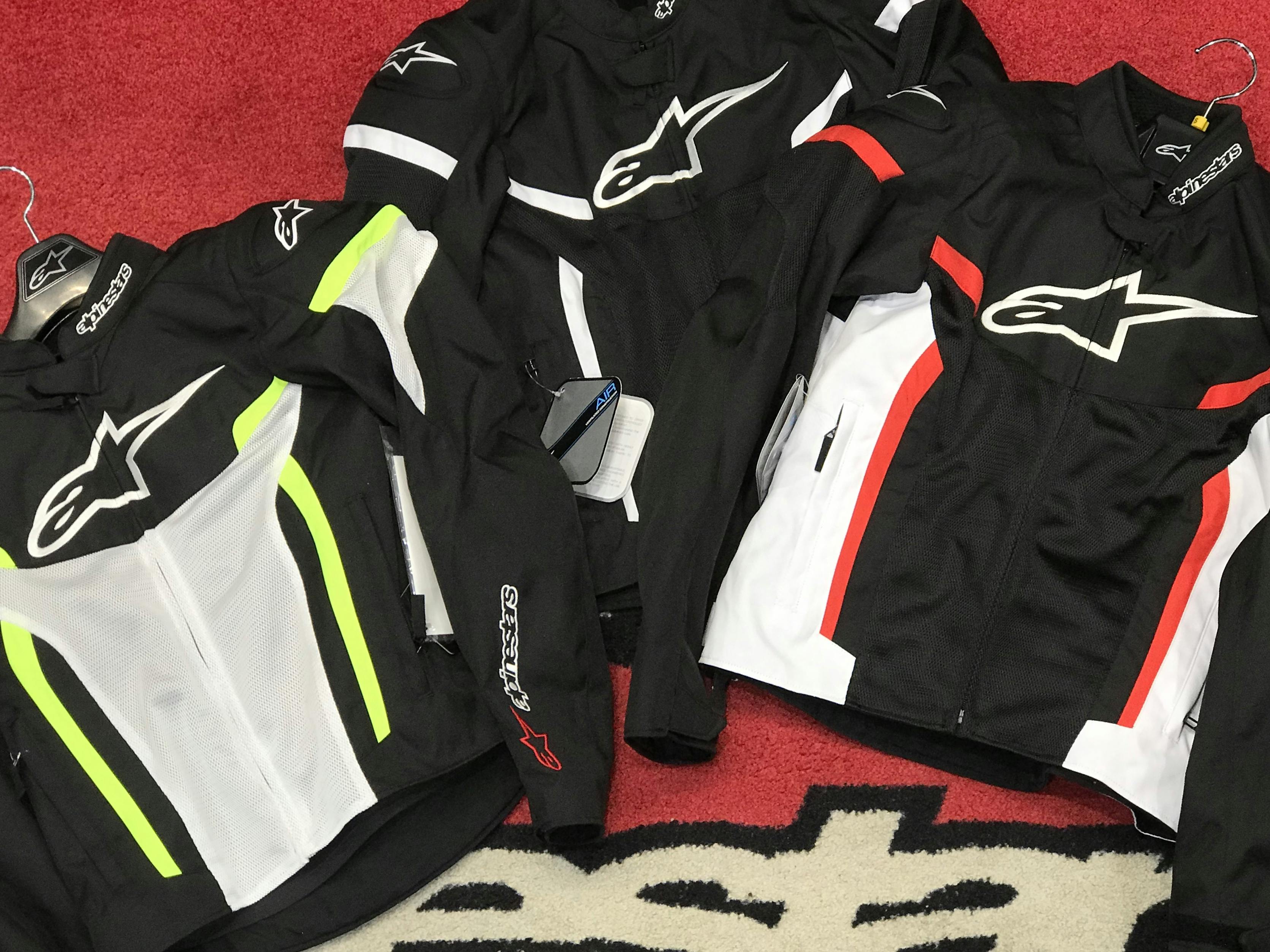 T-GP Air V2 Jackets in store at Bikebiz in 3 different colours