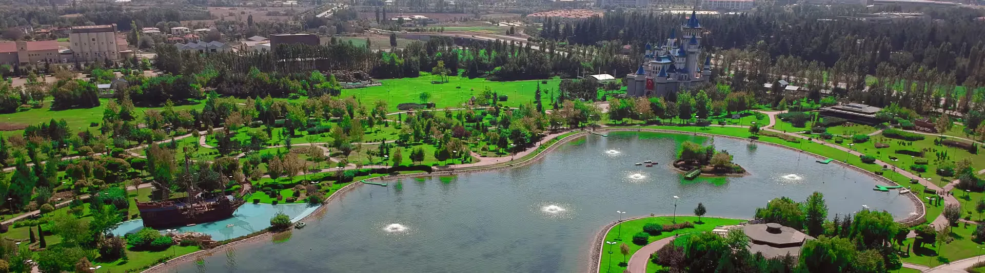 Eskişehir'deki macera parkının kuş bakışı görünümü, Ankara - Eskişehir otobüs bileti kapak görseli