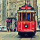 biletiniz.com İstanbul uçak bileti ve şehir rehberi logosu - Nostaljik Tramvay İkonu.