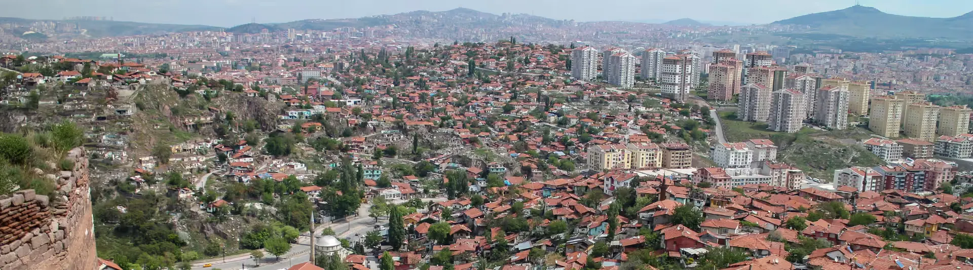 Ankara şehir manzarası - İstanbul Ankara uçak bileti