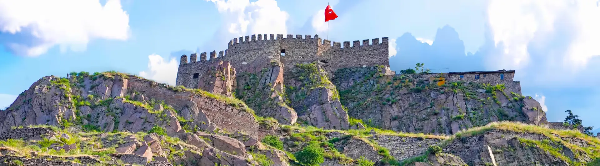 Ankara Kalesi ve şehir manzarası - Ankara uçak bileti