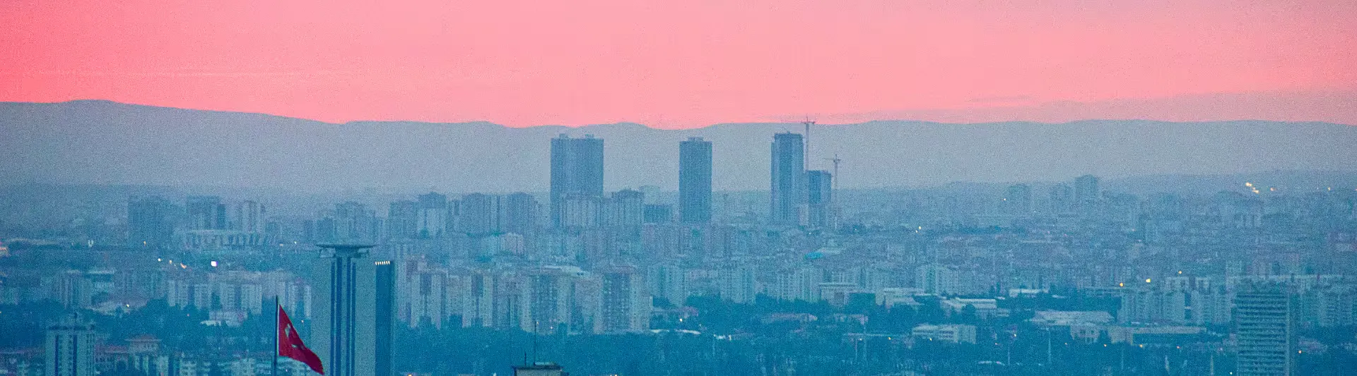 Ankara şehir manzarası ve binalar - Ankara uçak bileti