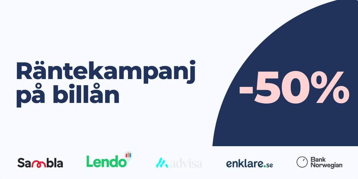 Räntekampanj på billån