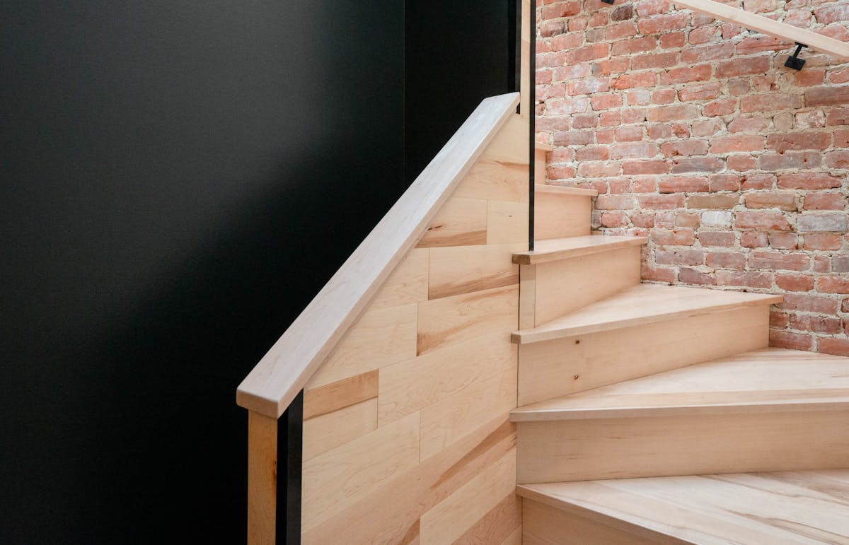 Home extension renovation: Stairwell