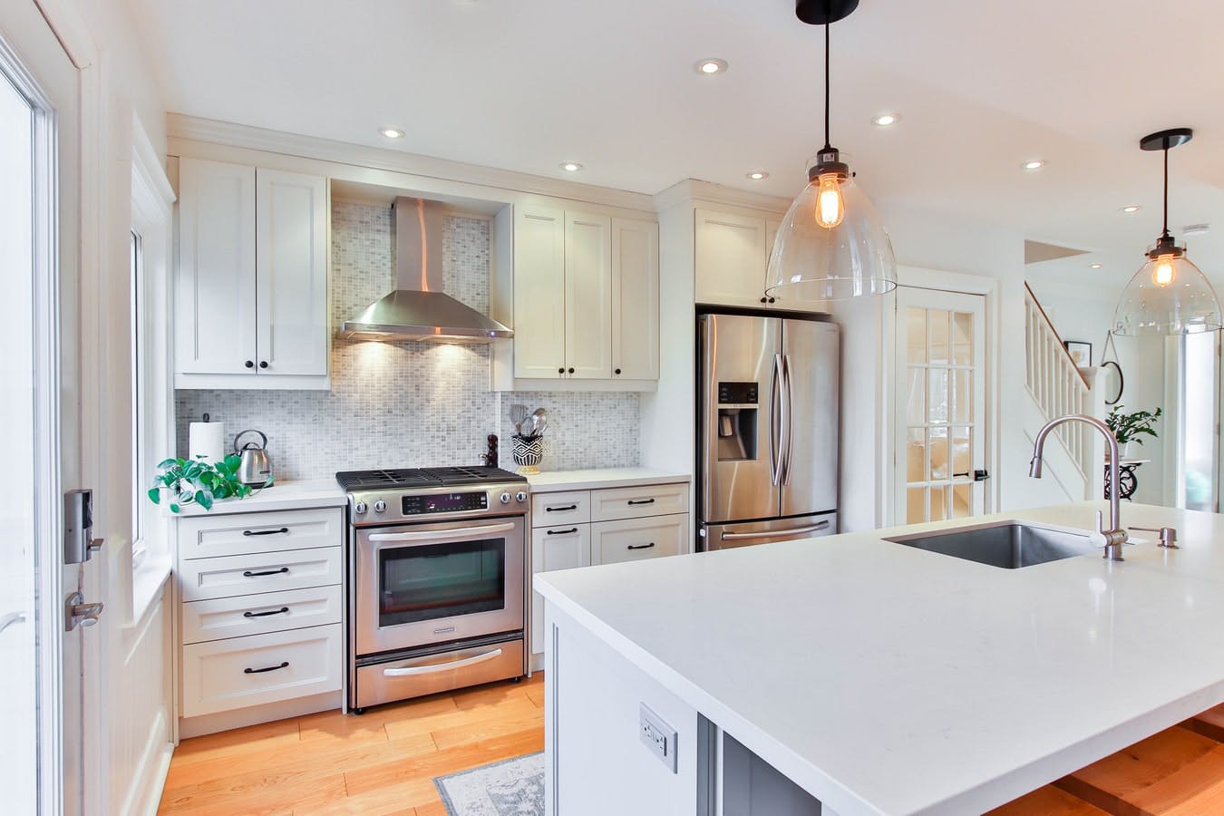 Renovated kitchen