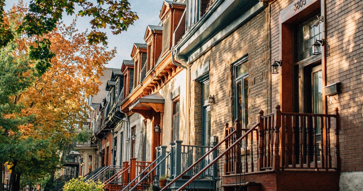 Des maisons à Montréal Des maisons à Montréal