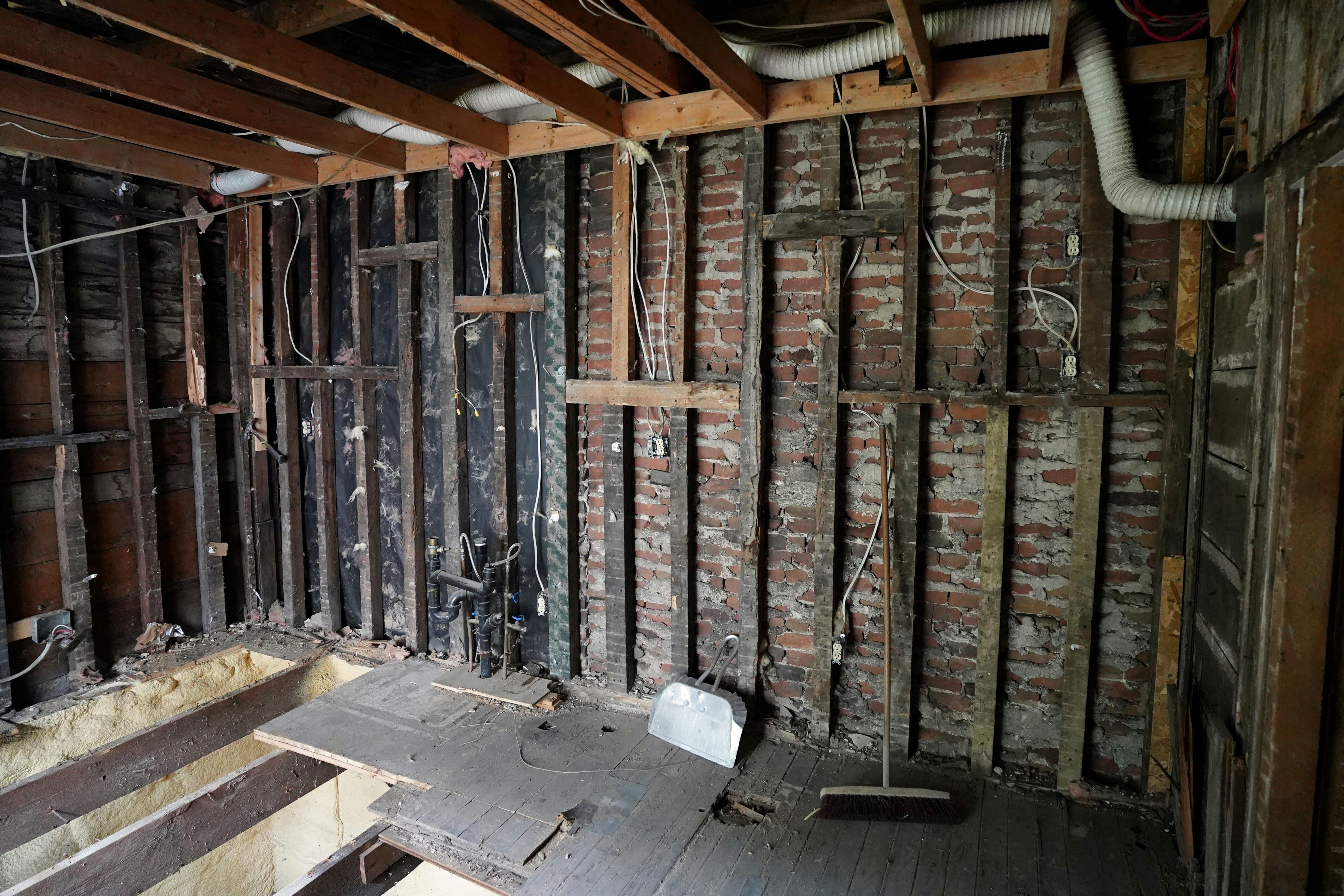 Extension demolition - February 2022