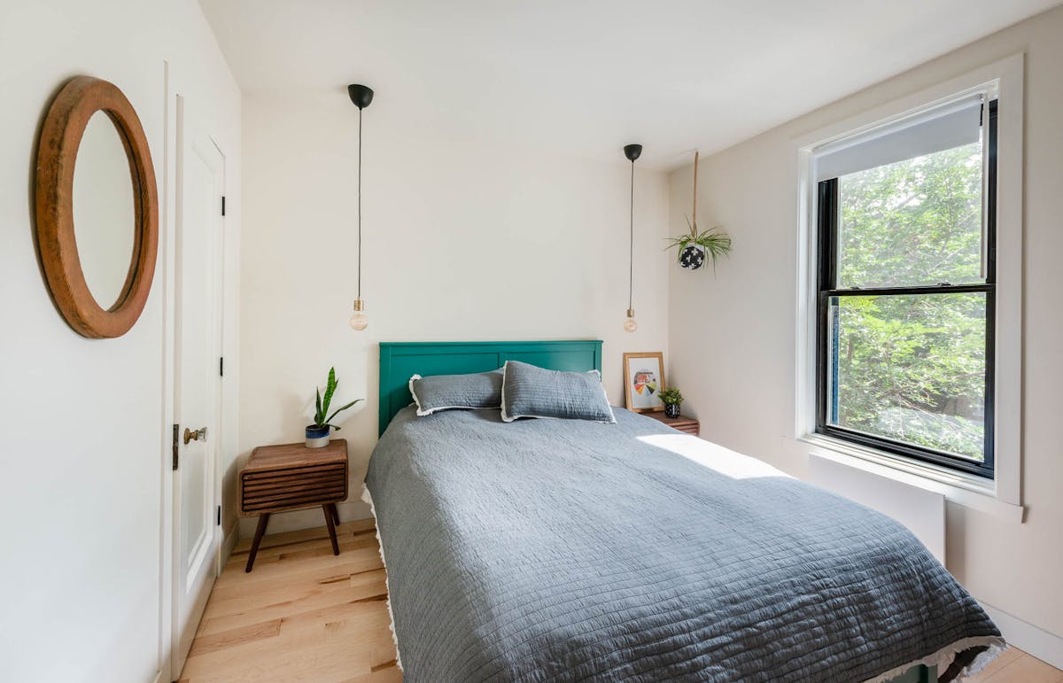 Home extension renovation: Bedroom Renovated bedroom