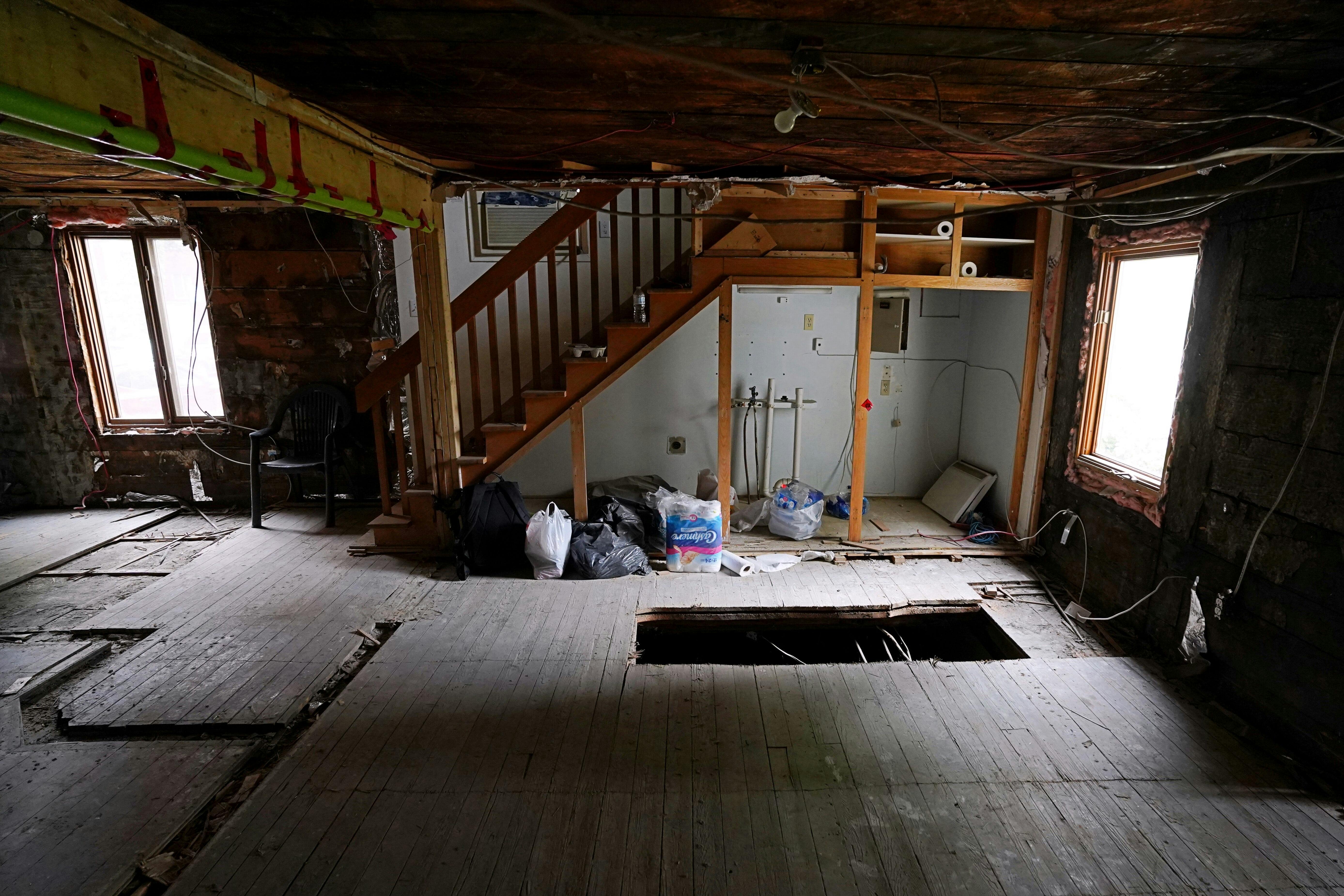 Ground floor demolition - February 2022