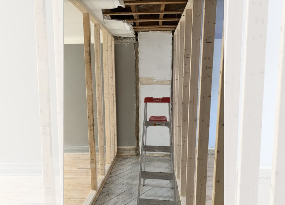 Rénovation salle de bain en cours Rénovation salle de bain en cours
