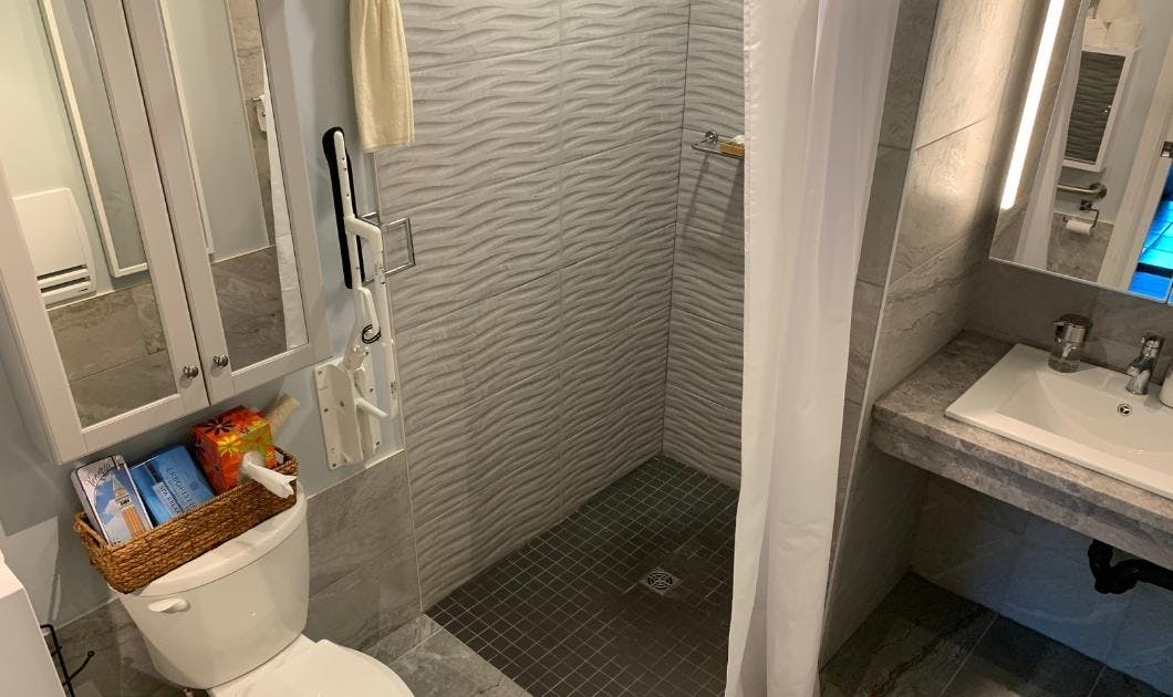 Renovated bathroom Renovated bathroom