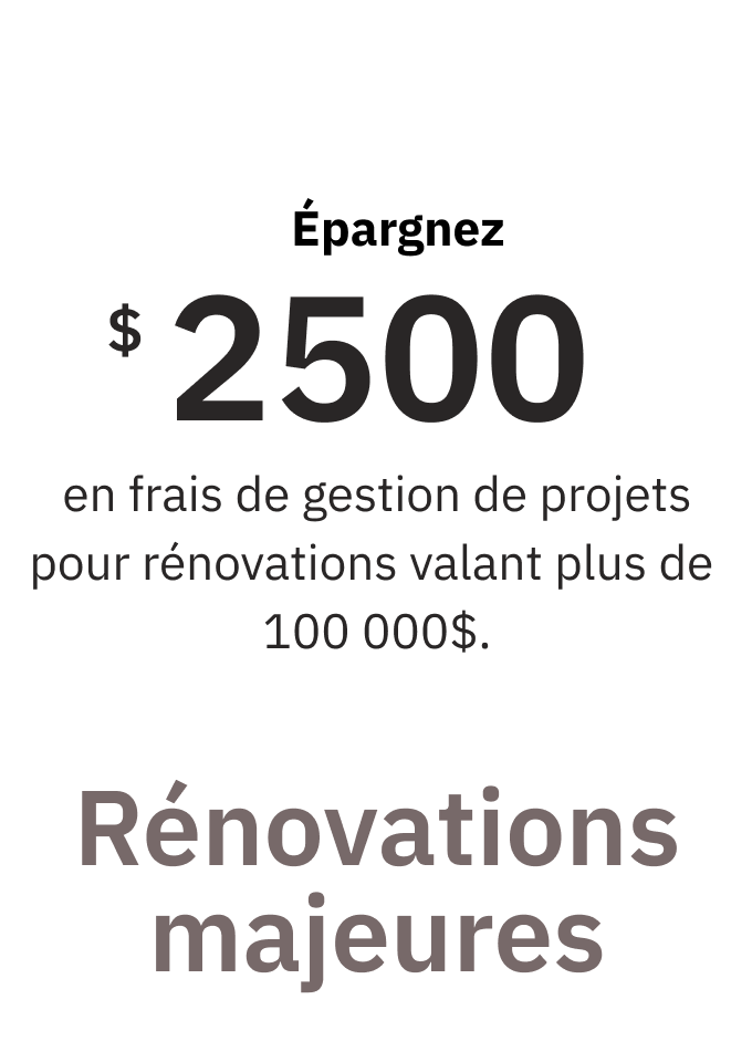 La carte promotionnelle pour économise 2500$ La carte promotionnelle pour économise 2500$