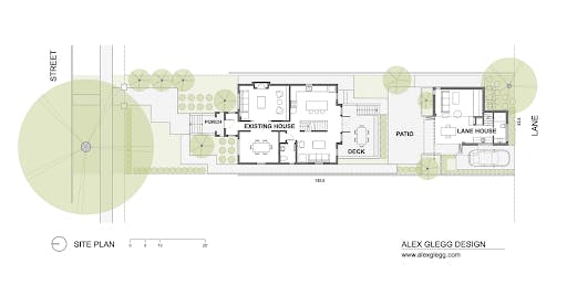 Secondary suites detached from the principal dwelling unit