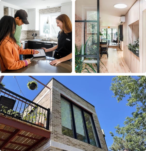 exemples d'extension de maison
