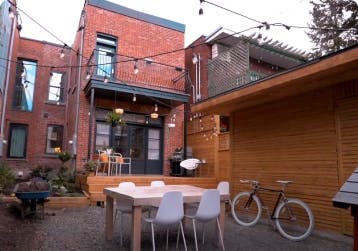 Backyard renovation