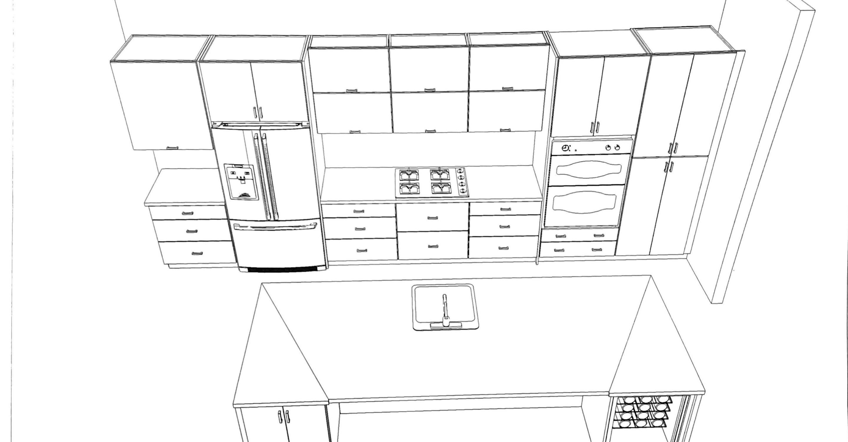 complete kitchen upgrade - drawings