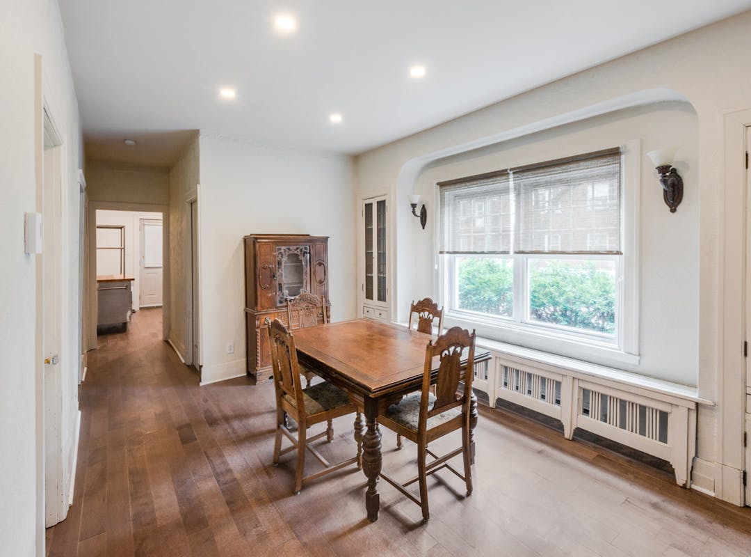 Renovated and soundproofed dining room Renovated and soundproofed dining room