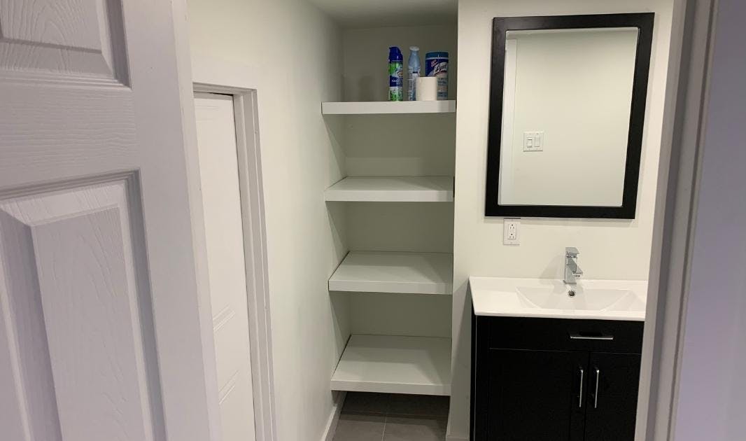 Bathroom, after
