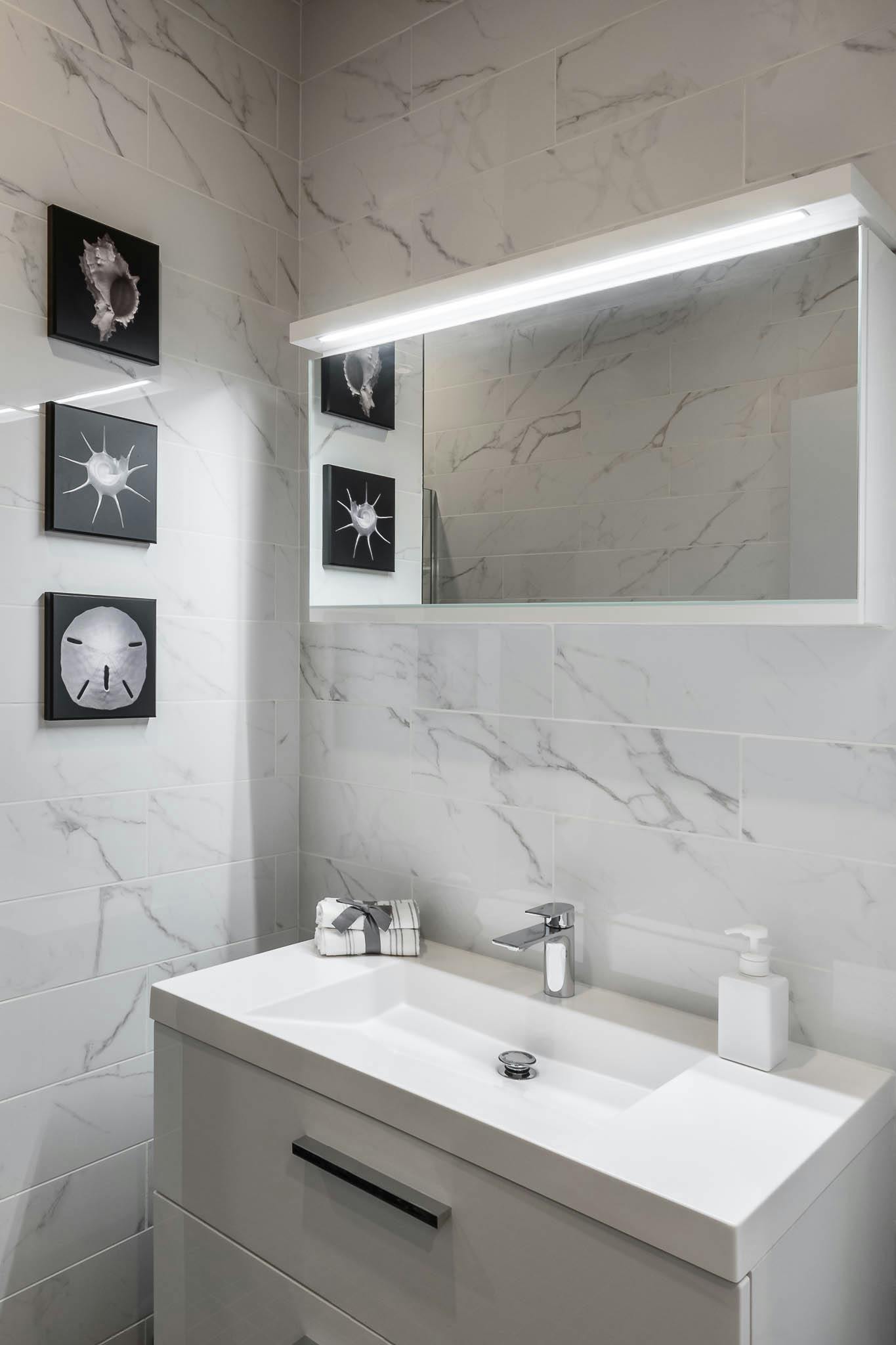 Modernized bathroom sink renovation Modernized bathroom sink renovation