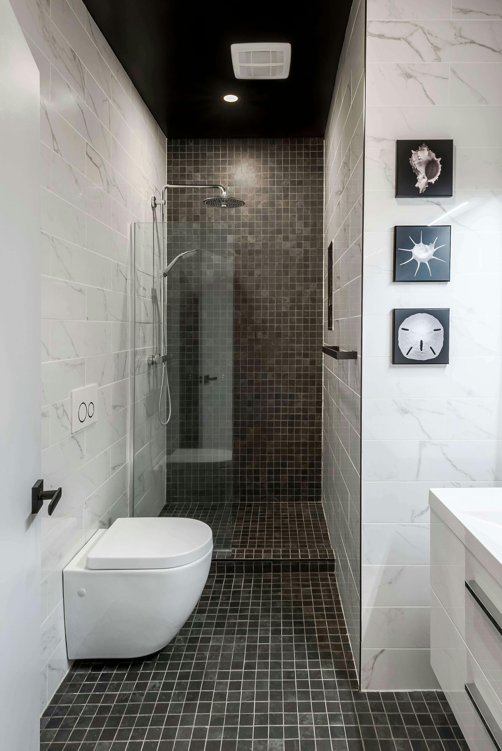 Salle de bain au premier étage