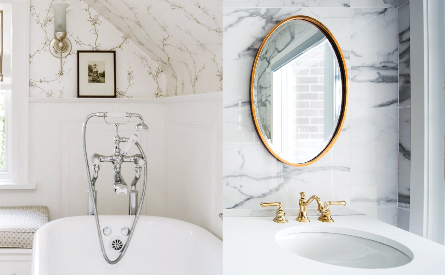 Where to splurge and save on your next home renovation Luxury antique faucet and simple under-mount sink