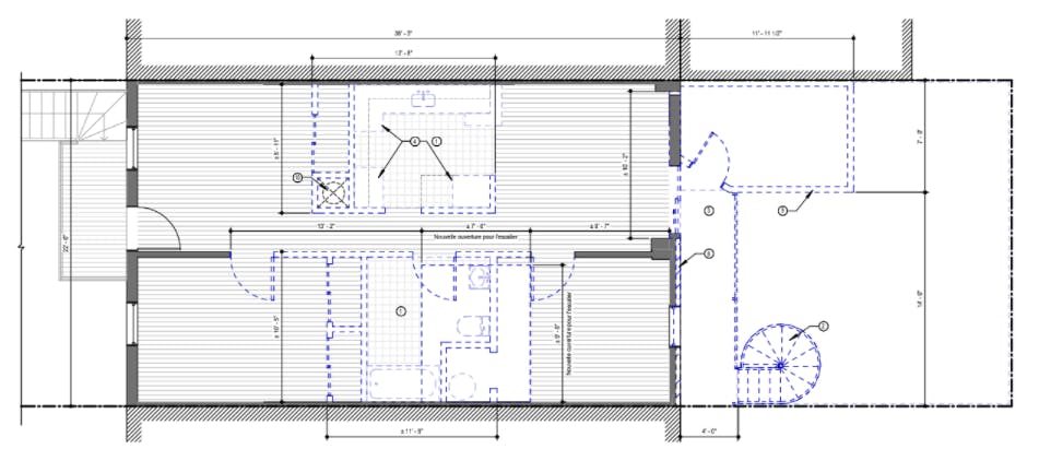 Before renovation floor plan Before renovation floor plan