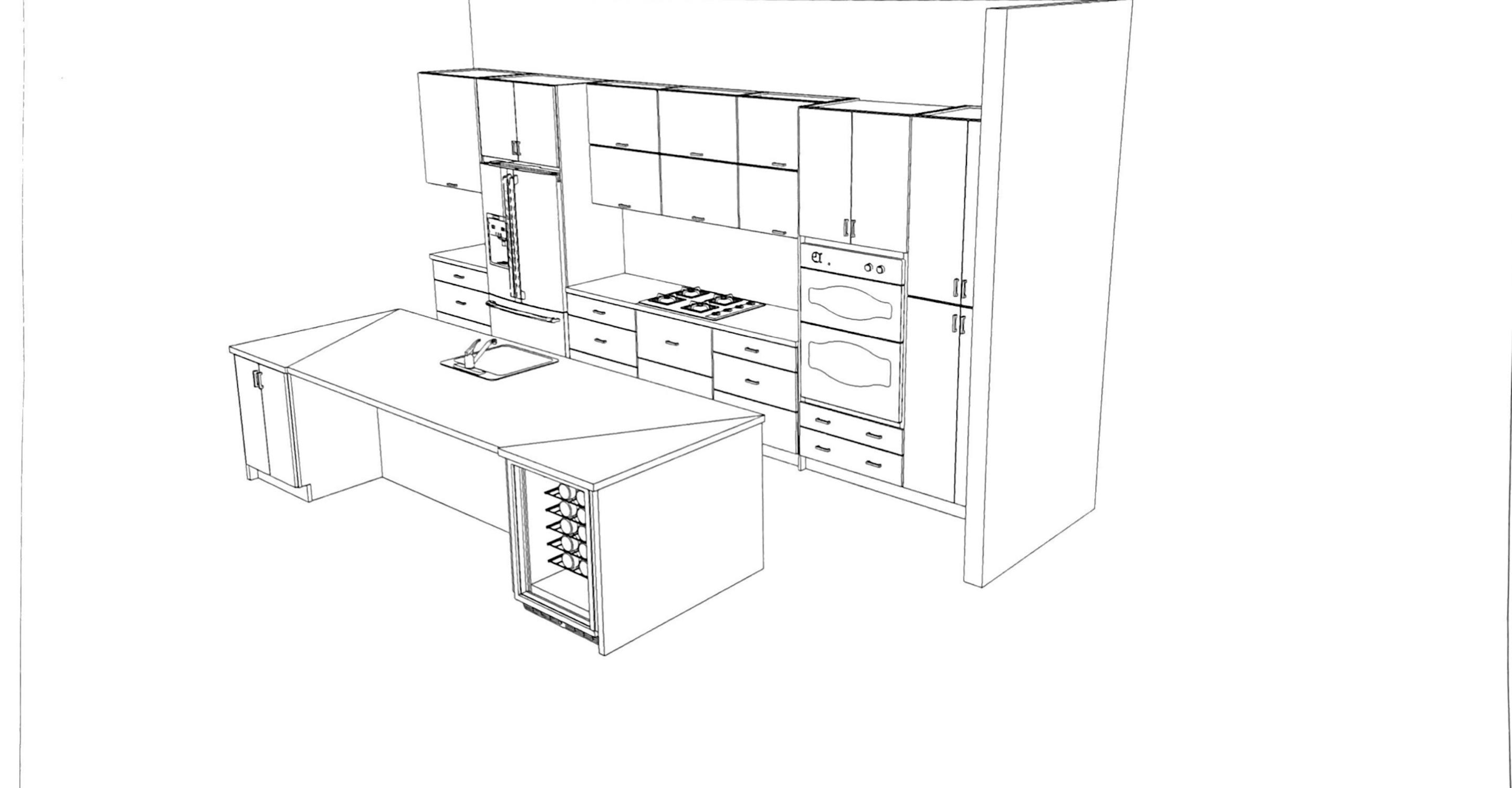 complete kitchen upgrade - drawings