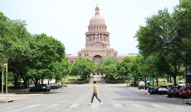 The Texas State Capitol in Austin