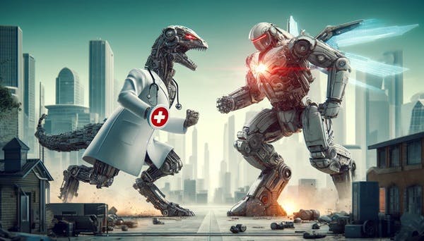 A battle between healthcare and AI