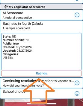 Basic scorecard information