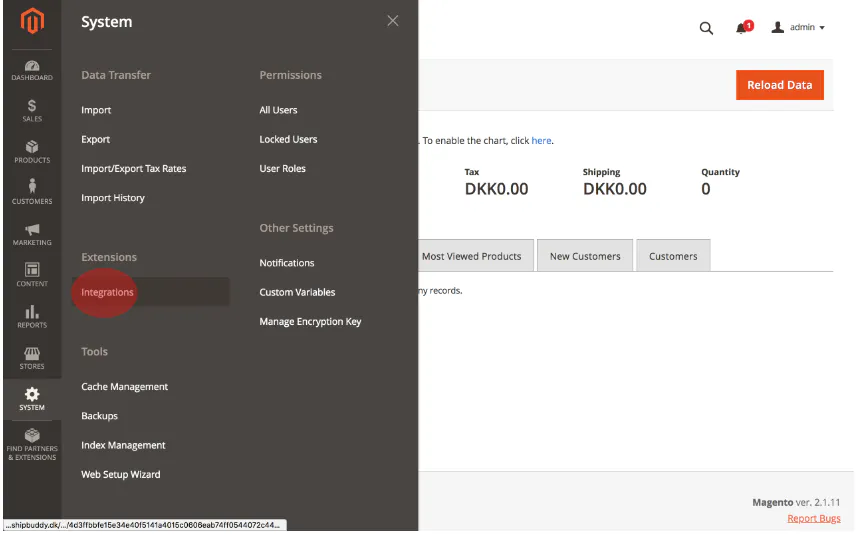 Magento 2 integration - Storebuddy | Billy