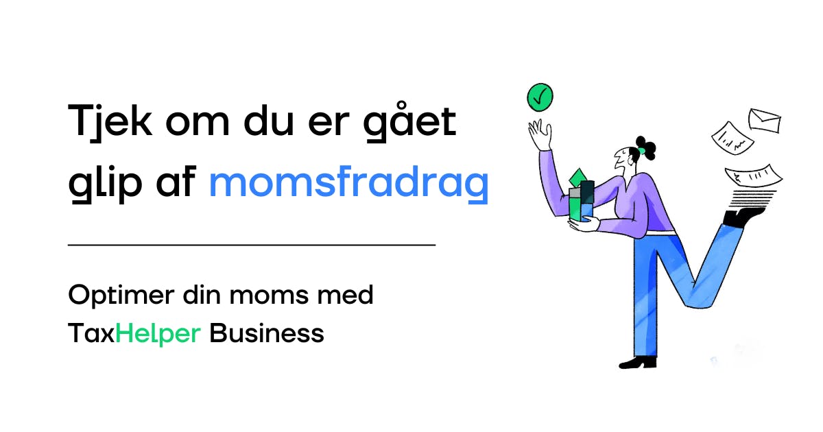 Du har lige indberettet din moms, men er den rigtig? TaxHelper tjekker om du har lavet momsfejl